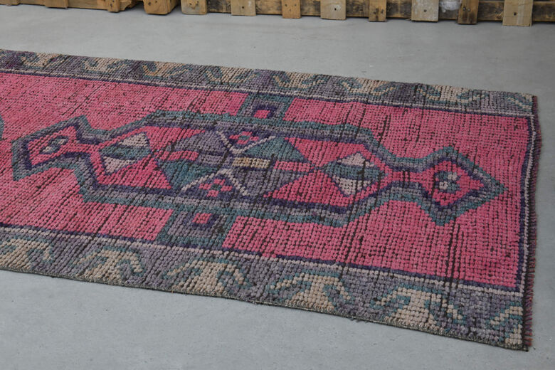 Handmade Vintage Runner Rug