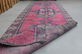 Handmade Vintage Runner Rug - Thumbnail