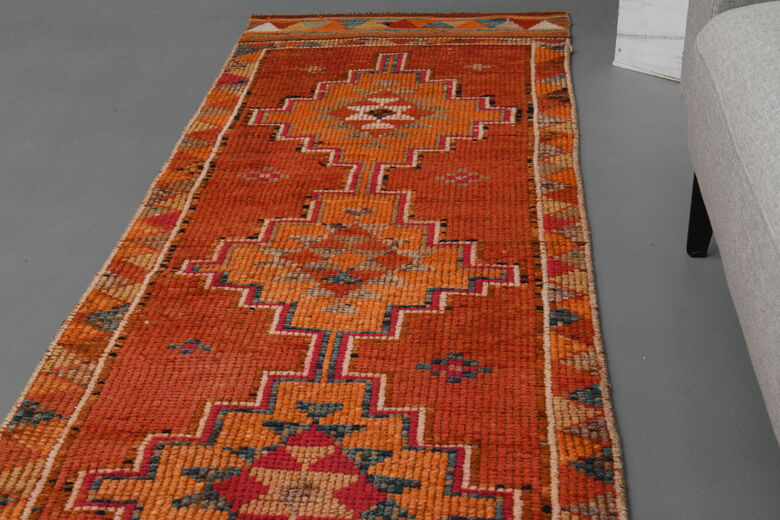 Handwoven Vintage Runner Rug