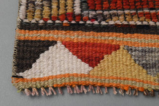 Handwoven Vintage Runner Rug - Thumbnail