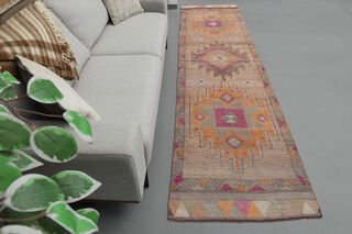 Turkish Handwoven Runner Rug - Thumbnail