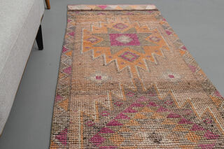 Turkish Handwoven Runner Rug - Thumbnail