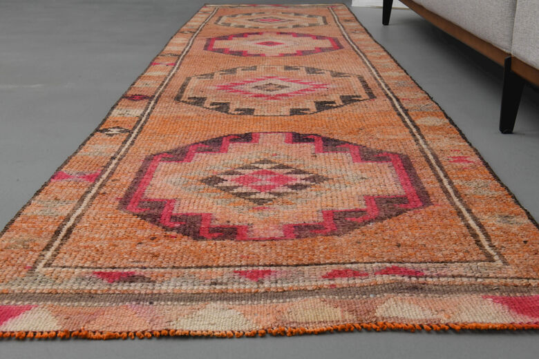 Turkish Vintage Runner Rug