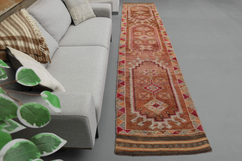 Authentic Vintage Anatolian Runner Rug