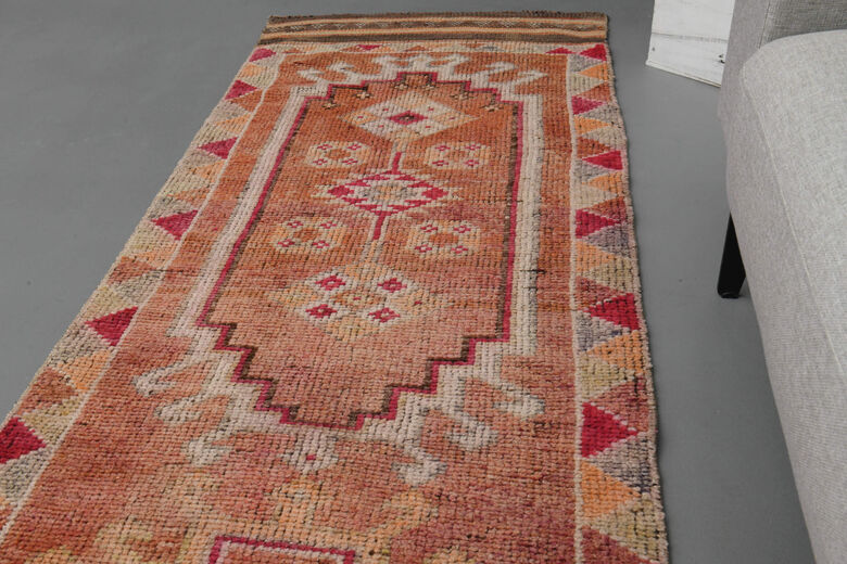 Authentic Vintage Anatolian Runner Rug