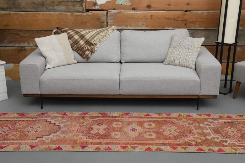 Authentic Vintage Anatolian Runner Rug