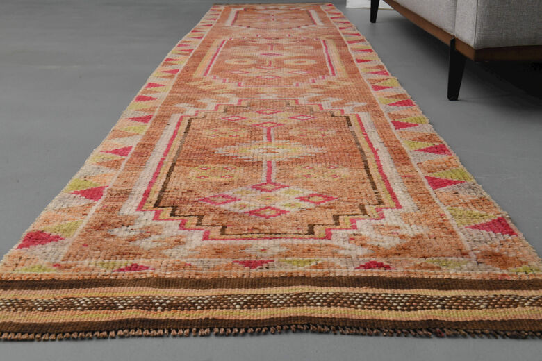 Authentic Vintage Anatolian Runner Rug