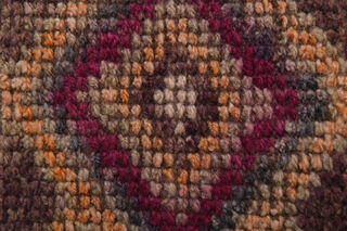 Hand-Knotted Vintage Runner Rug - Thumbnail