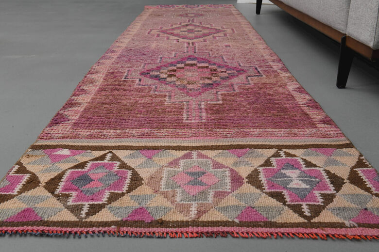 Turkish Vintage Runner Rug