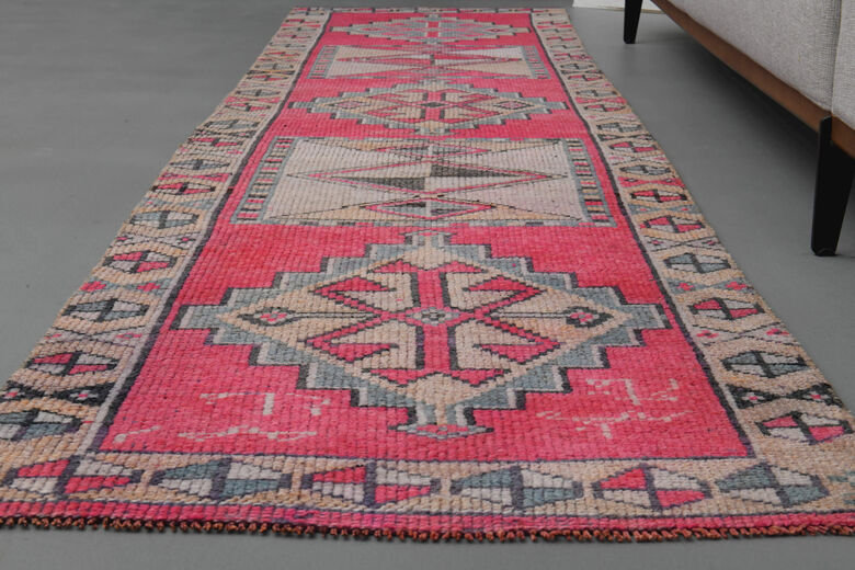 Handwoven Vintage Runner Rug