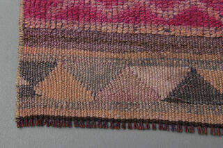 Turkish Vintage Runner Rug - Thumbnail