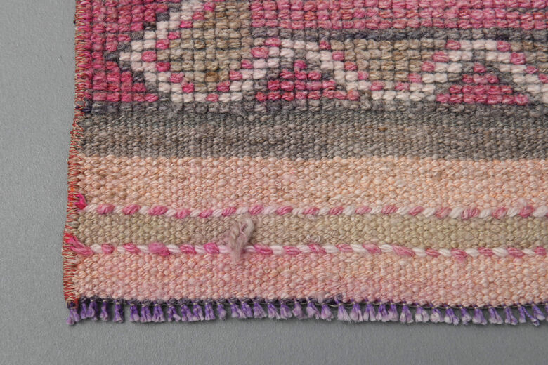 Vintage Pink Runner Rug