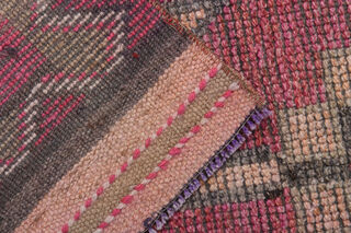 Vintage Pink Runner Rug - Thumbnail