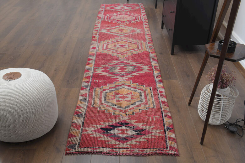 Turkish Vintage Runner Rug