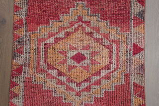 Turkish Vintage Runner Rug - Thumbnail