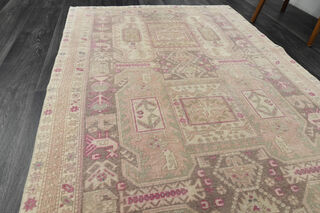 Turkish Vintage Runner Rug - Thumbnail