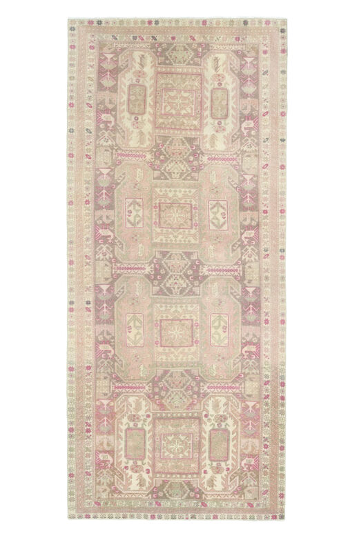 Turkish Vintage Anatolian Runner Rug