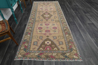 Persian Vintage Runner Rug - Thumbnail