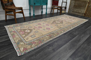 Persian Vintage Runner Rug - Thumbnail