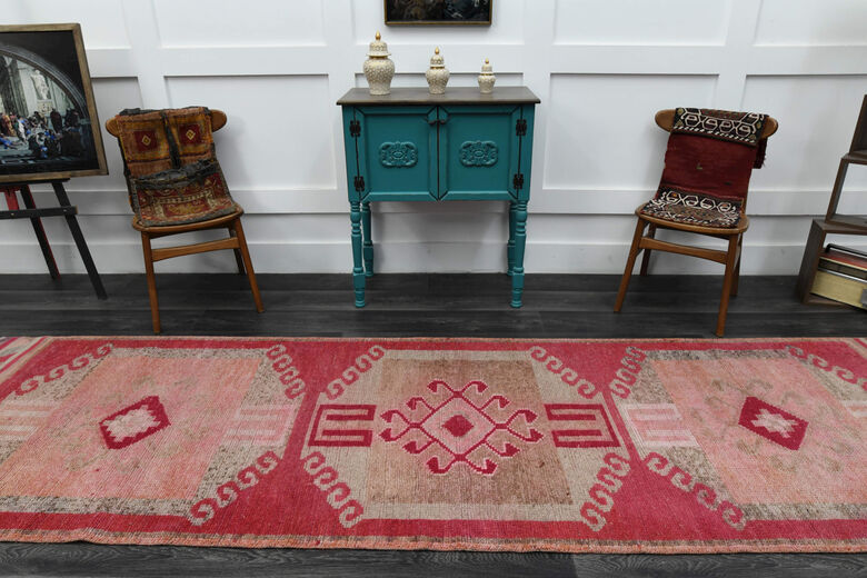 Turkish Vintage Runner Rug