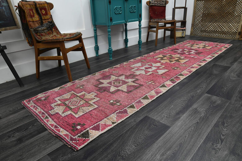 Turkish Vintage Runner Rug