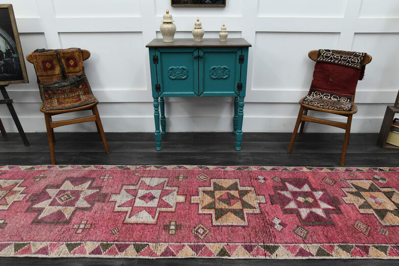 Turkish Vintage Runner Rug