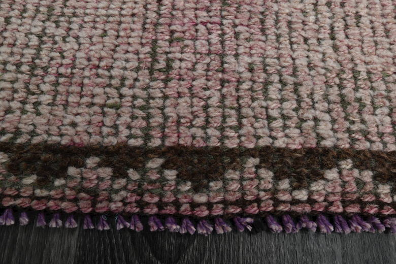 Antique Pink Runner Rug