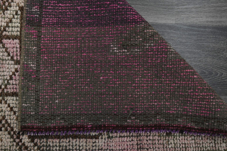 Antique Pink Runner Rug