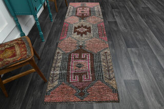 Turkish Handwoven Runner Rug - Thumbnail