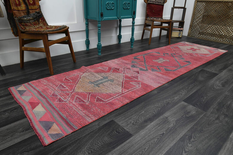 Turkish Vintage Runner Rug