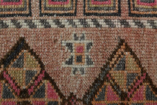 Vintage Turkish Runner Rug - Thumbnail