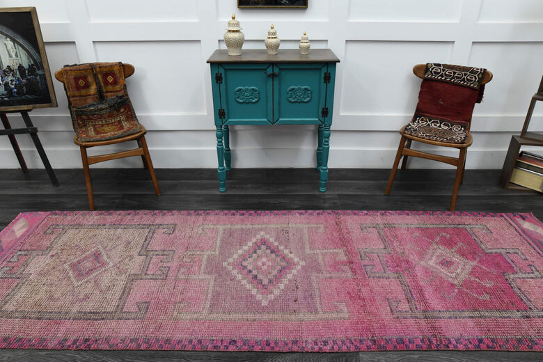 Turkish Vintage Runner Rug