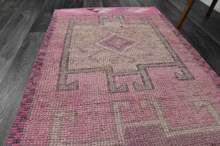 Turkish Vintage Runner Rug - Thumbnail