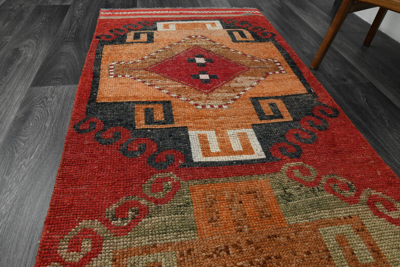 Turkish Vintage Runner Rug