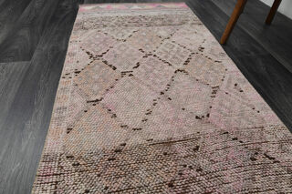 Antique Hand-Knotted Runner - Thumbnail