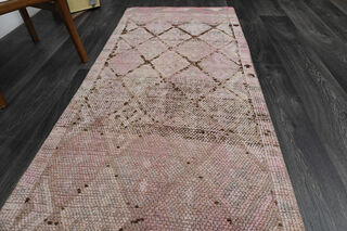 Antique Hand-Knotted Runner - Thumbnail