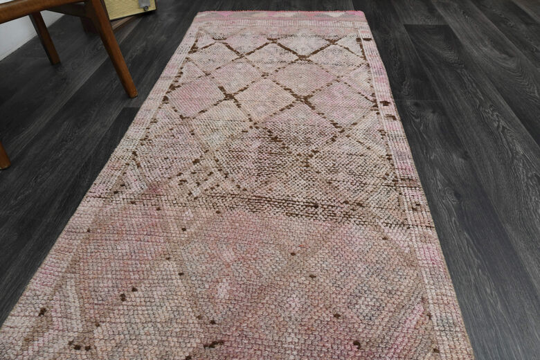 Antique Hand-Knotted Runner
