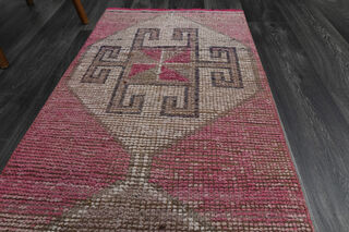 Turkish Vintage Runner Rug - Thumbnail