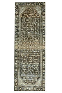 Turkish Vintage Runner Rug - Thumbnail