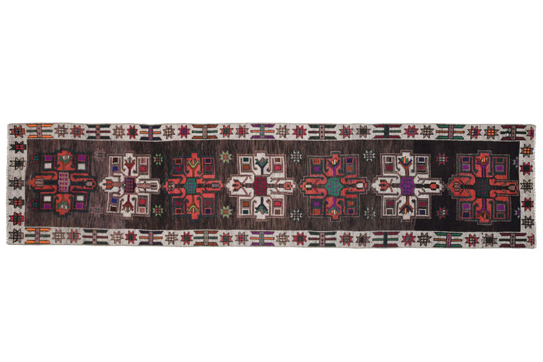 Handwoven Vintage Runner Rug