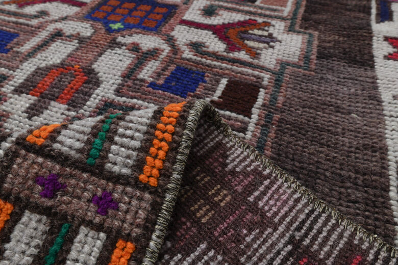 Handwoven Vintage Runner Rug