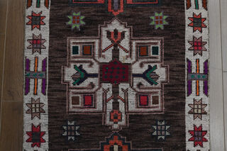 Handwoven Vintage Runner Rug - Thumbnail