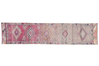 Turkish Vintage Runner Rug - Thumbnail