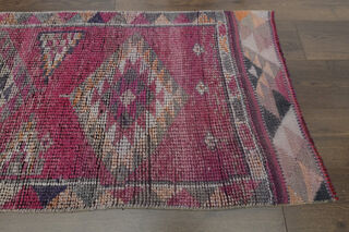 Turkish Vintage Runner Rug - Thumbnail