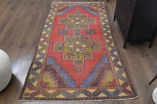 Vintage Turkish Runner Rugs - Thumbnail