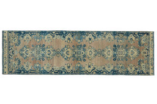 Vintage Oriental Runner Rug - Thumbnail