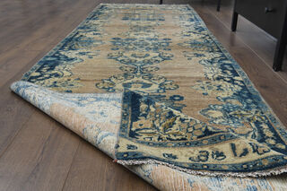 Vintage Oriental Runner Rug - Thumbnail