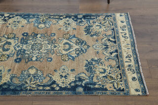 Vintage Oriental Runner Rug - Thumbnail