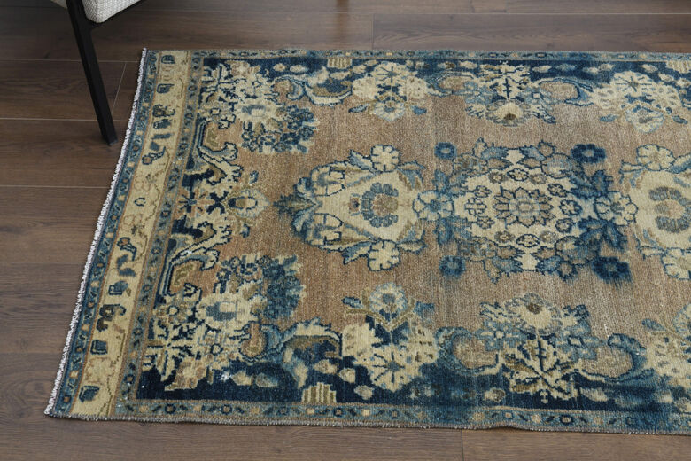 Vintage Oriental Runner Rug