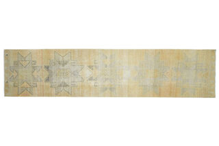 Turkish Vintage Runner Rug - Thumbnail